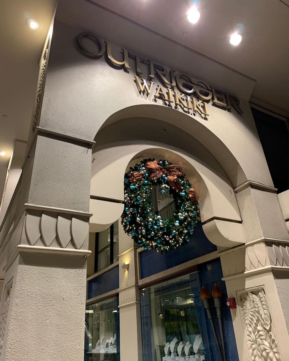 Christmas in Honolulu