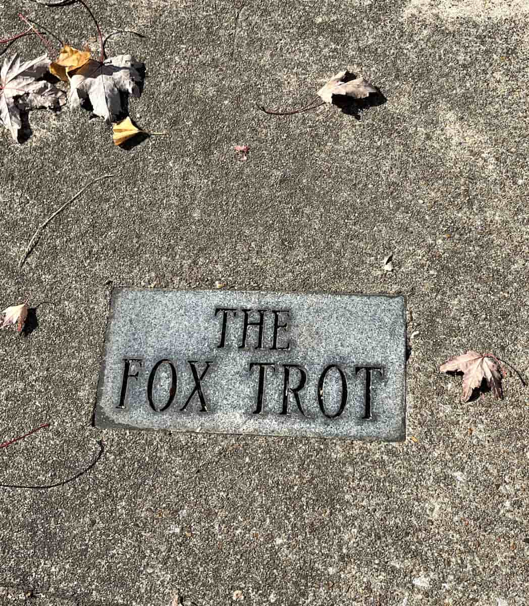 Dance Steps Sidewalk Chattanooga