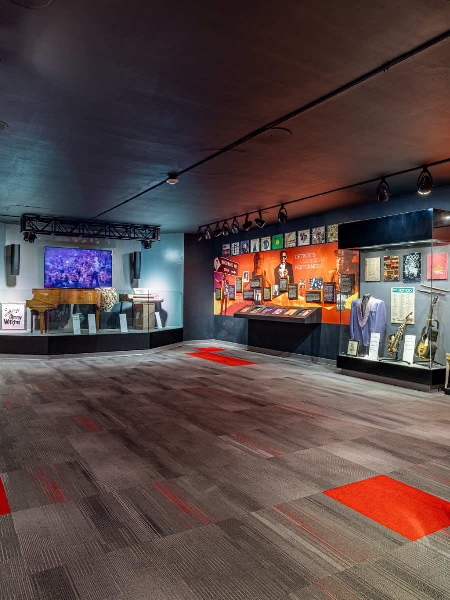 Inside of Detroit Historical Museum, Detroit