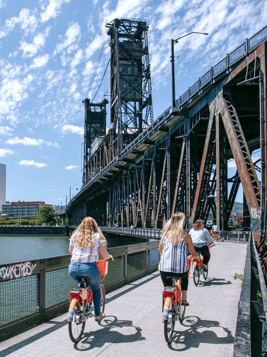 Eastbank Esplanade Bike, Portland