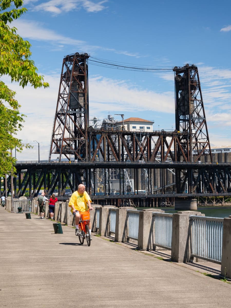 Eastbank Esplanade Bike, Portland