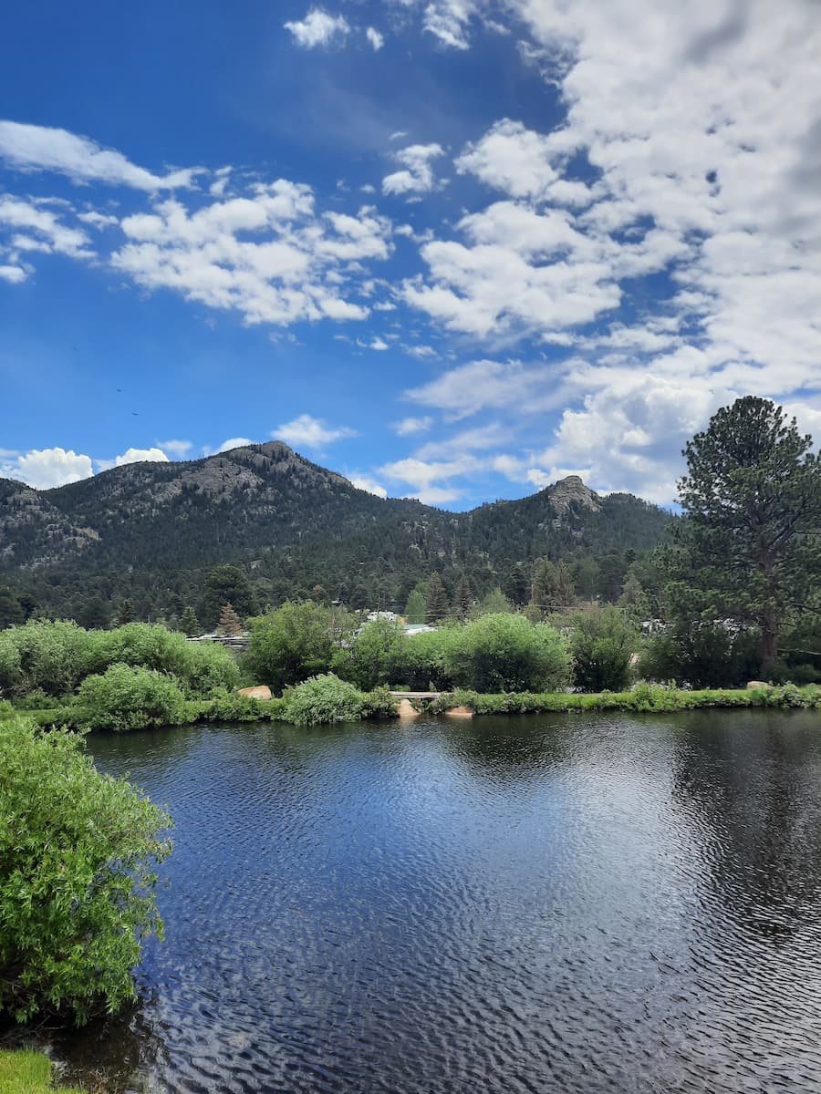 Estes Park from the Capital, CO
