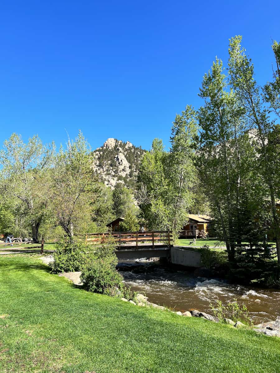 Estes Park from the Capital, CO