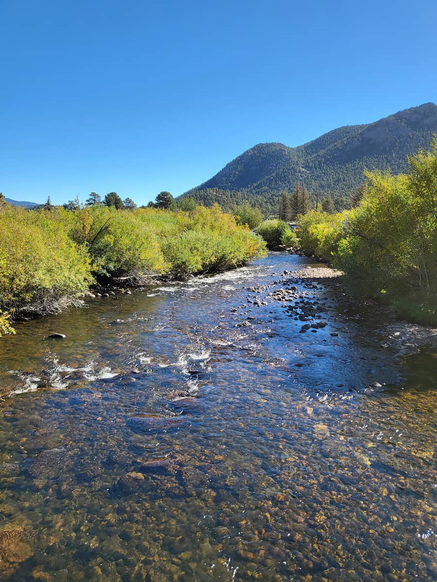 Estes Park from the Capital, CO