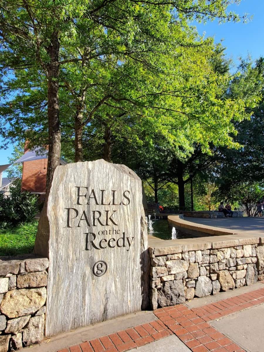 Falls Park on the Reedy, Greenville, SC