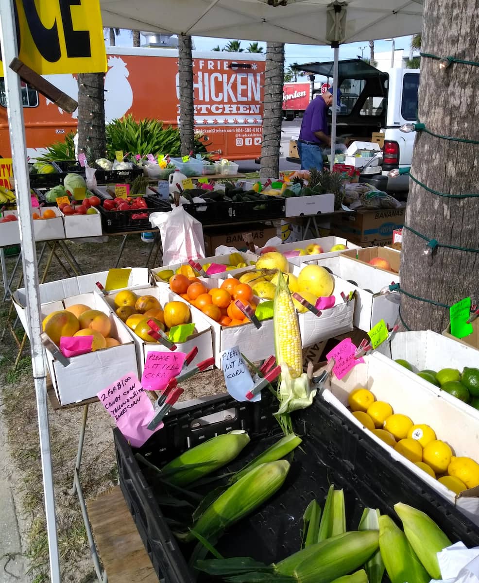 Farmer's Market at St Augustine Pier