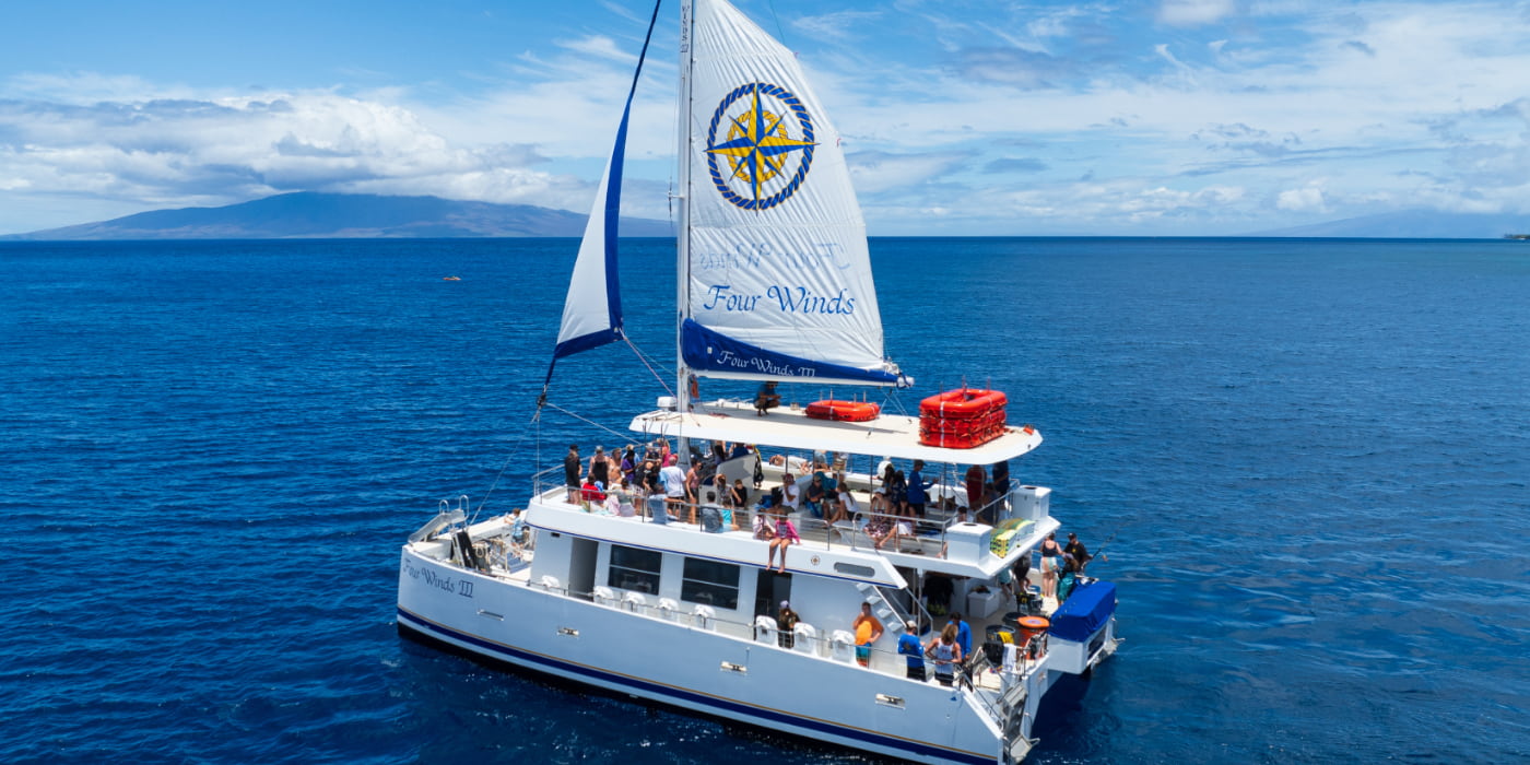 Ferry to Lanai, Hawaii