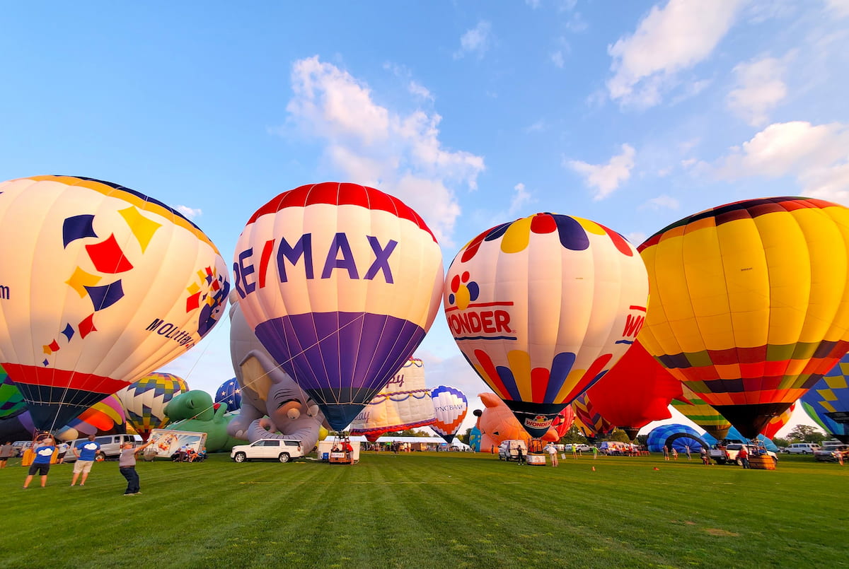 Forest Park Balloon Race, St. Louis
