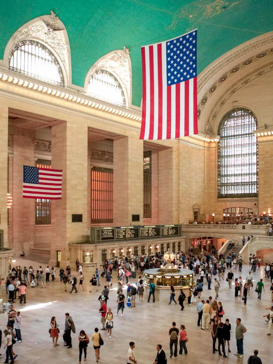 Inside of Grand Central Terminal, NYC