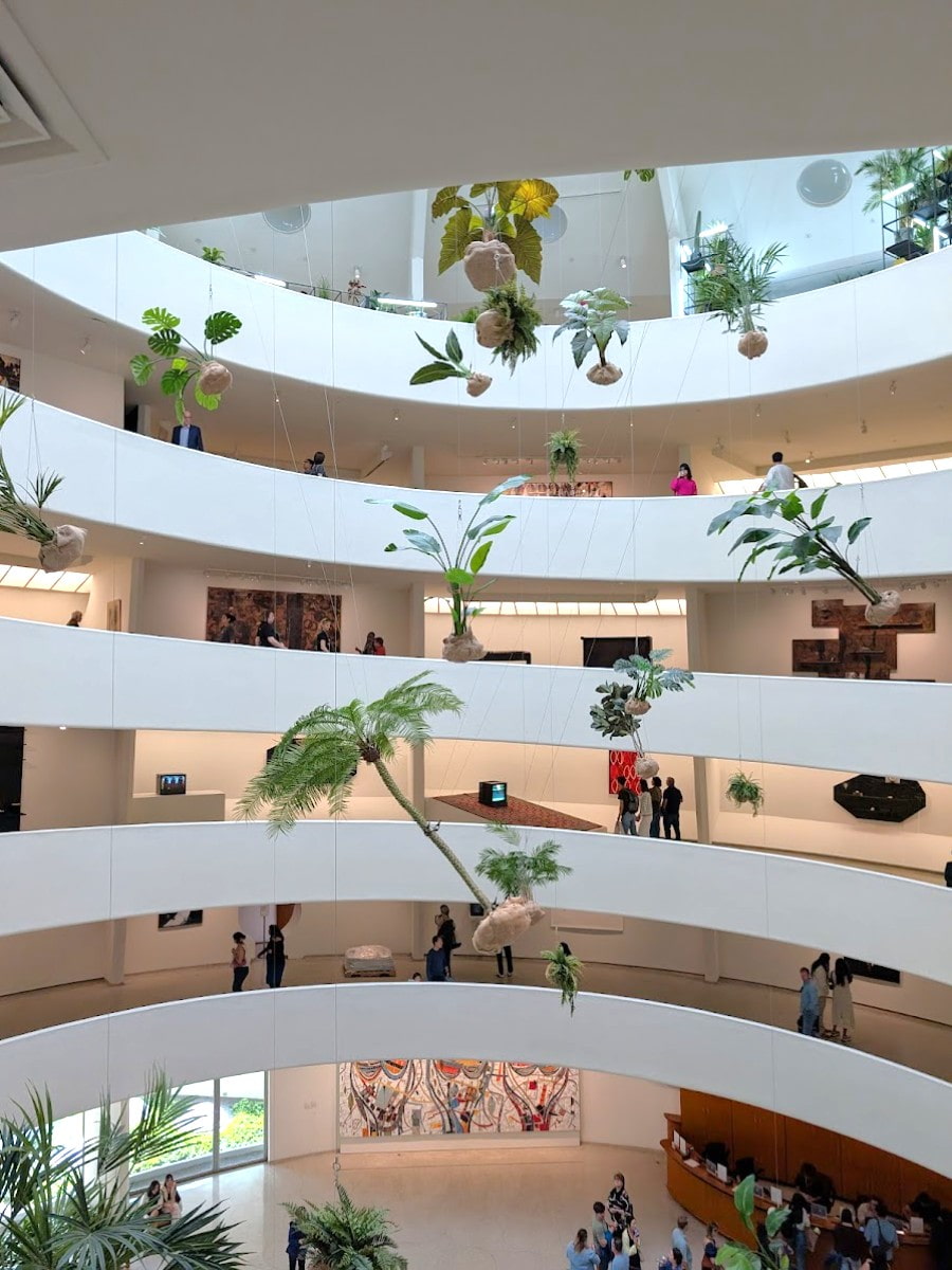 Inside of Guggenheim Museum, NYC