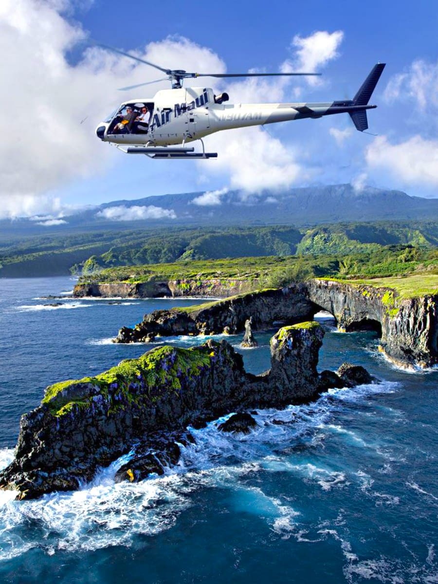 Helicopter Tour over Molokai Sea Cliffs, Maui