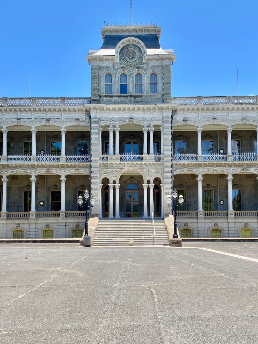 Iolani Palace, Oahu, Hawaii