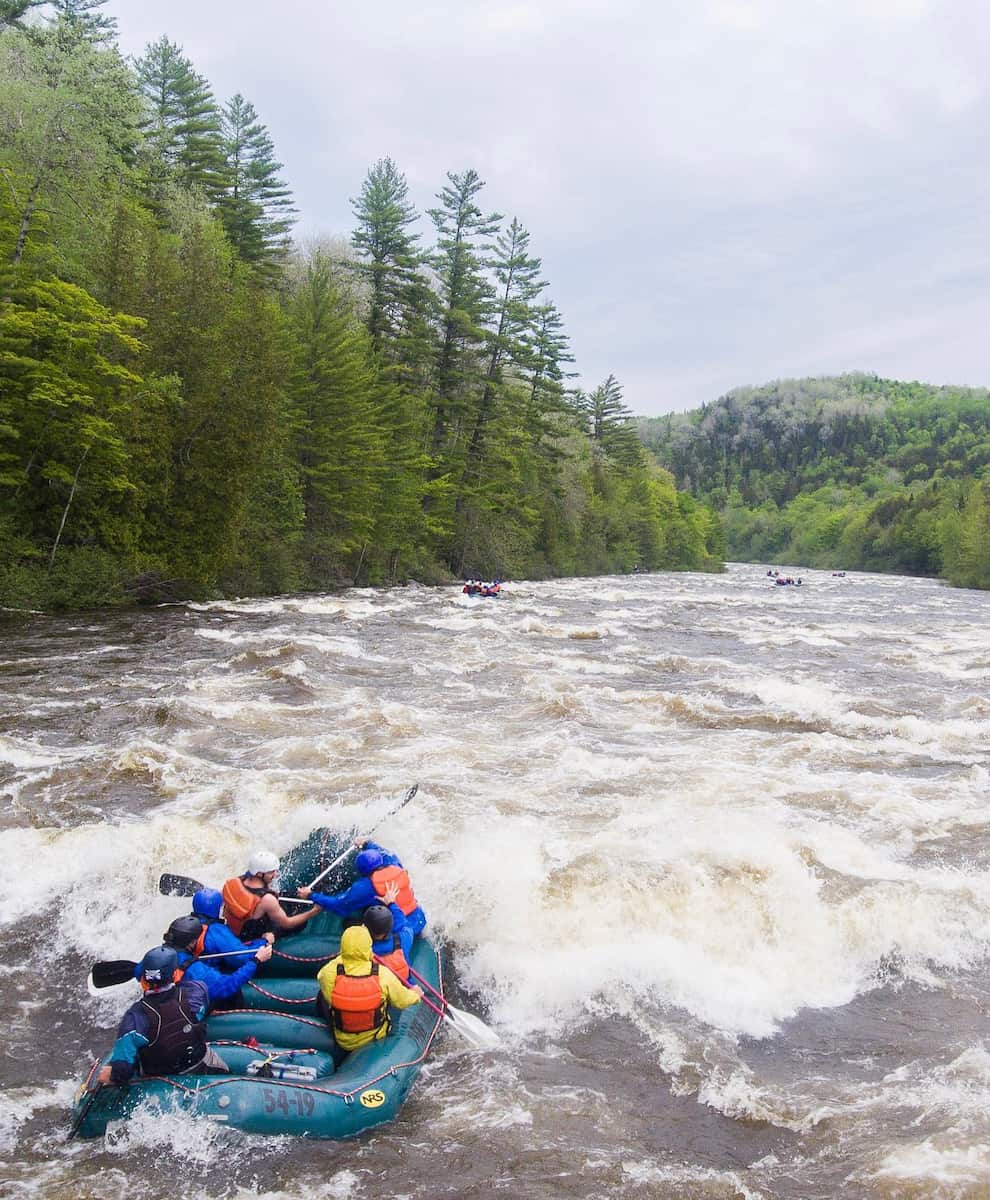 Kennebec River Rafting, Maine