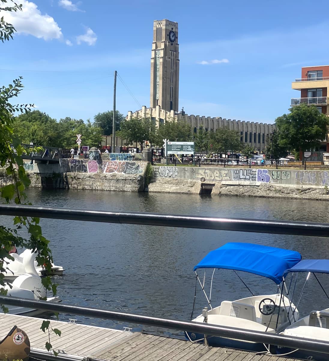 Lachine Canal Linear Park Montreal