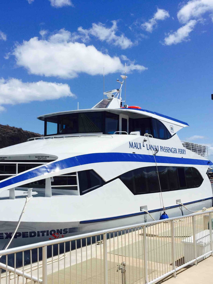 Lanai from Maui, Hawaii