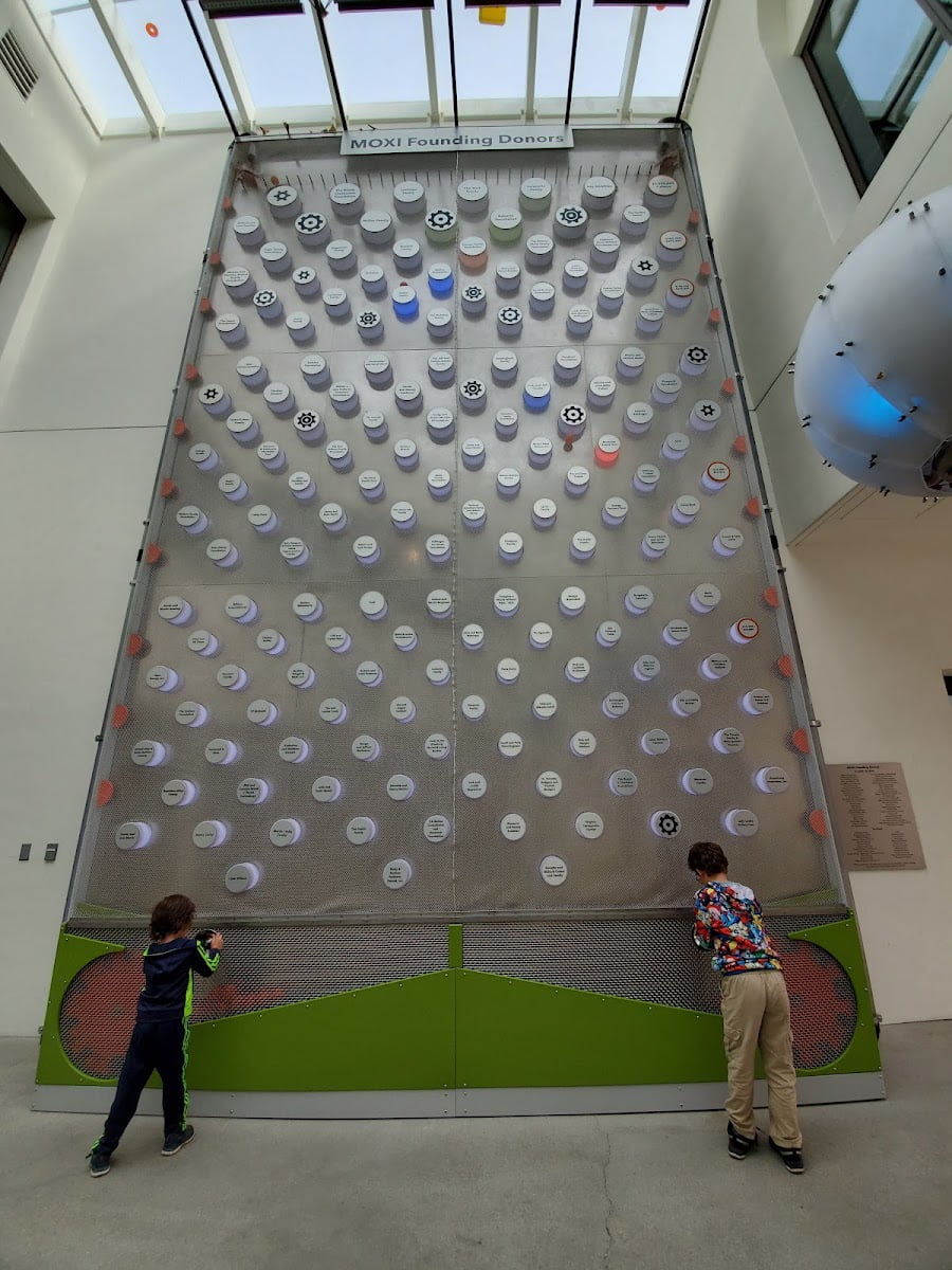 Inside of MOXI, Santa Barbara