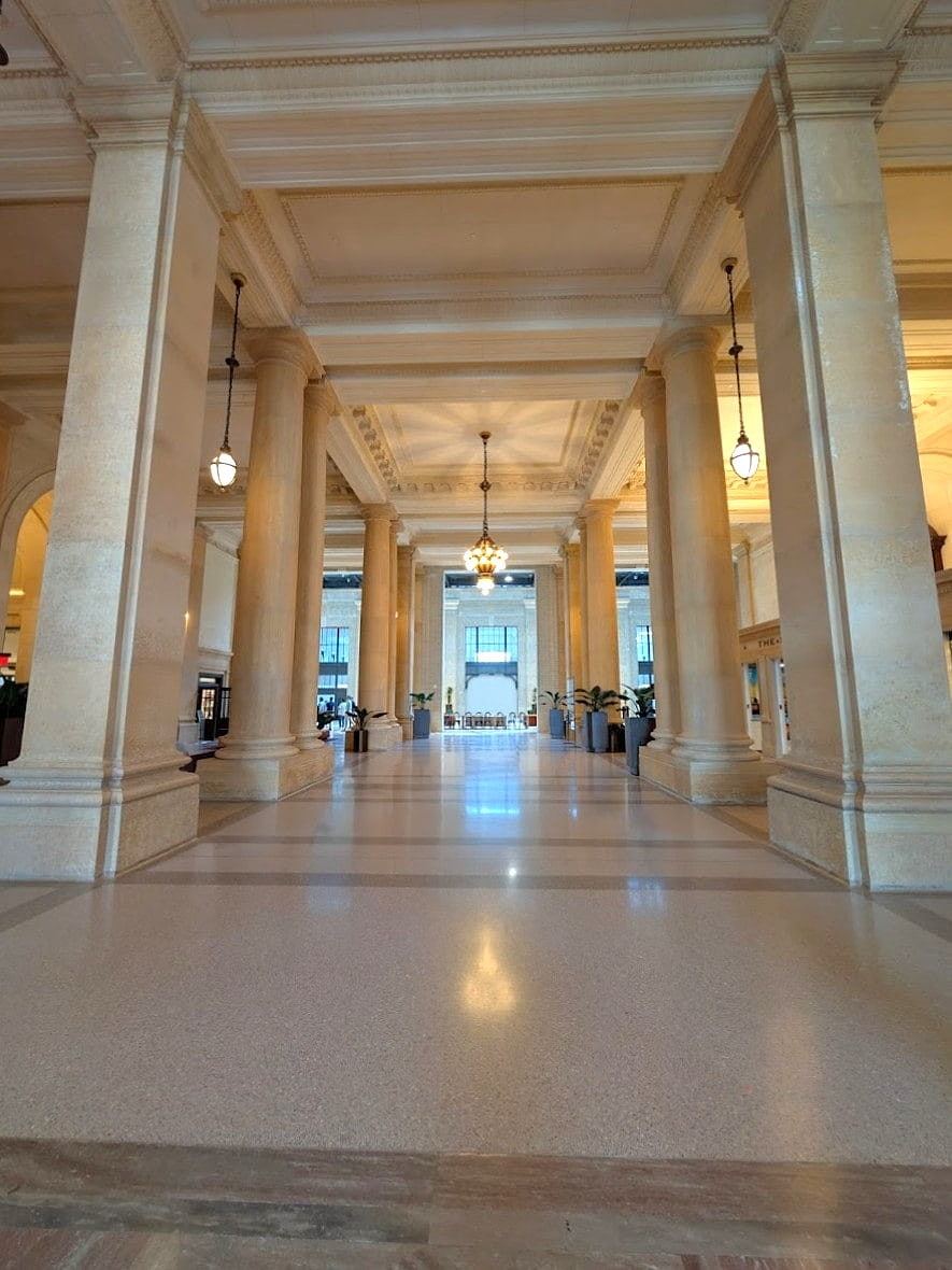 Inside of Michigan Central, Detroit