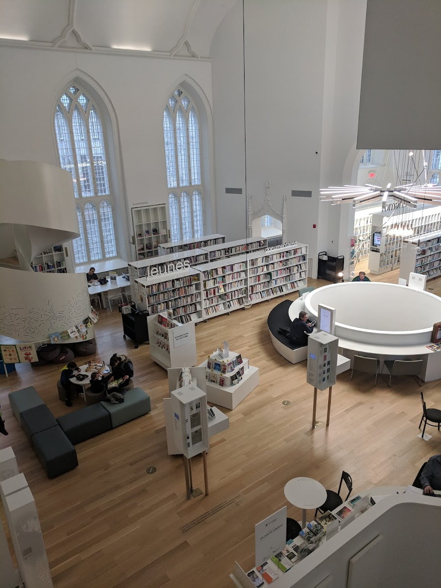 Inside of Morrin Cultural Centre, Quebec City