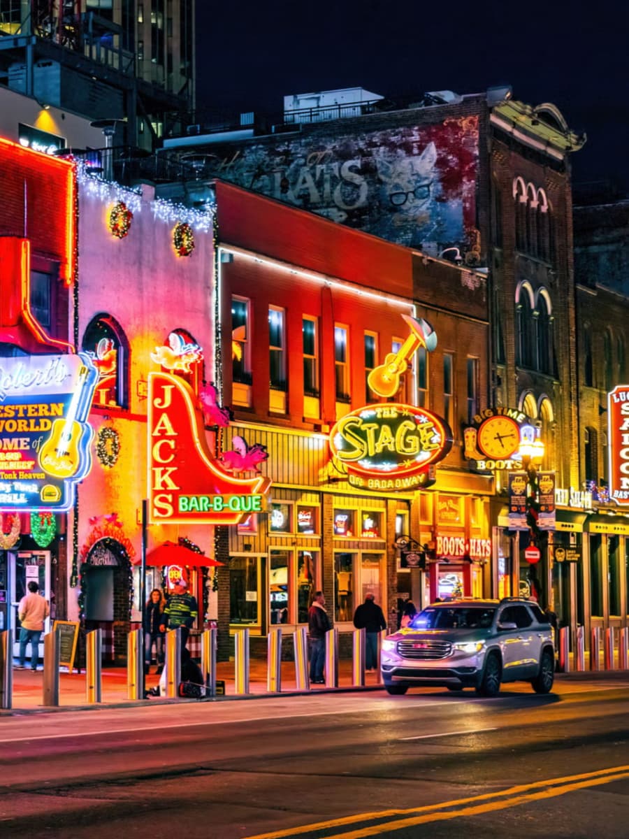Nashville's Broadway, Tennessee