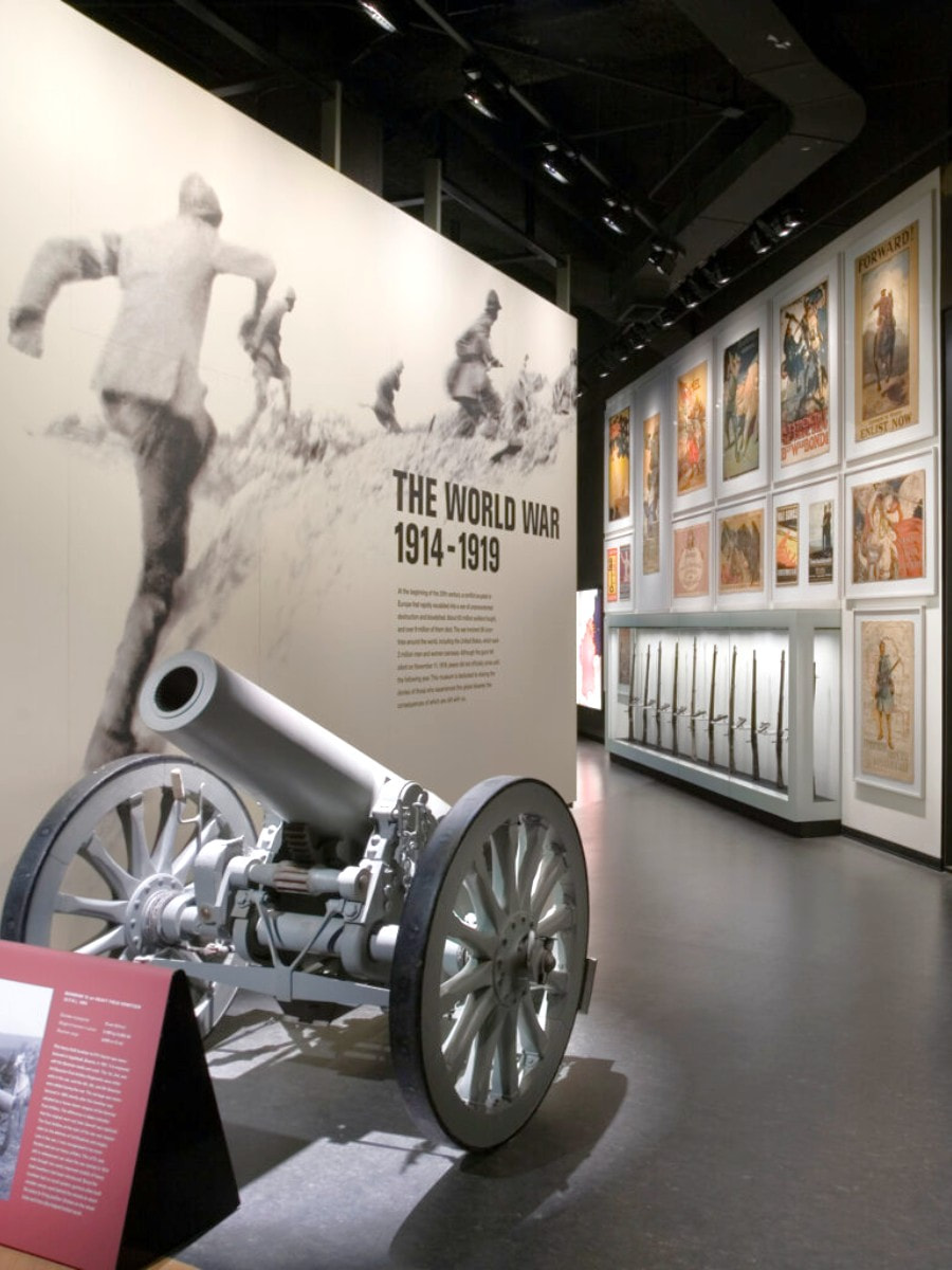 Inside of National WWI Museum and Memorial, Kansas City