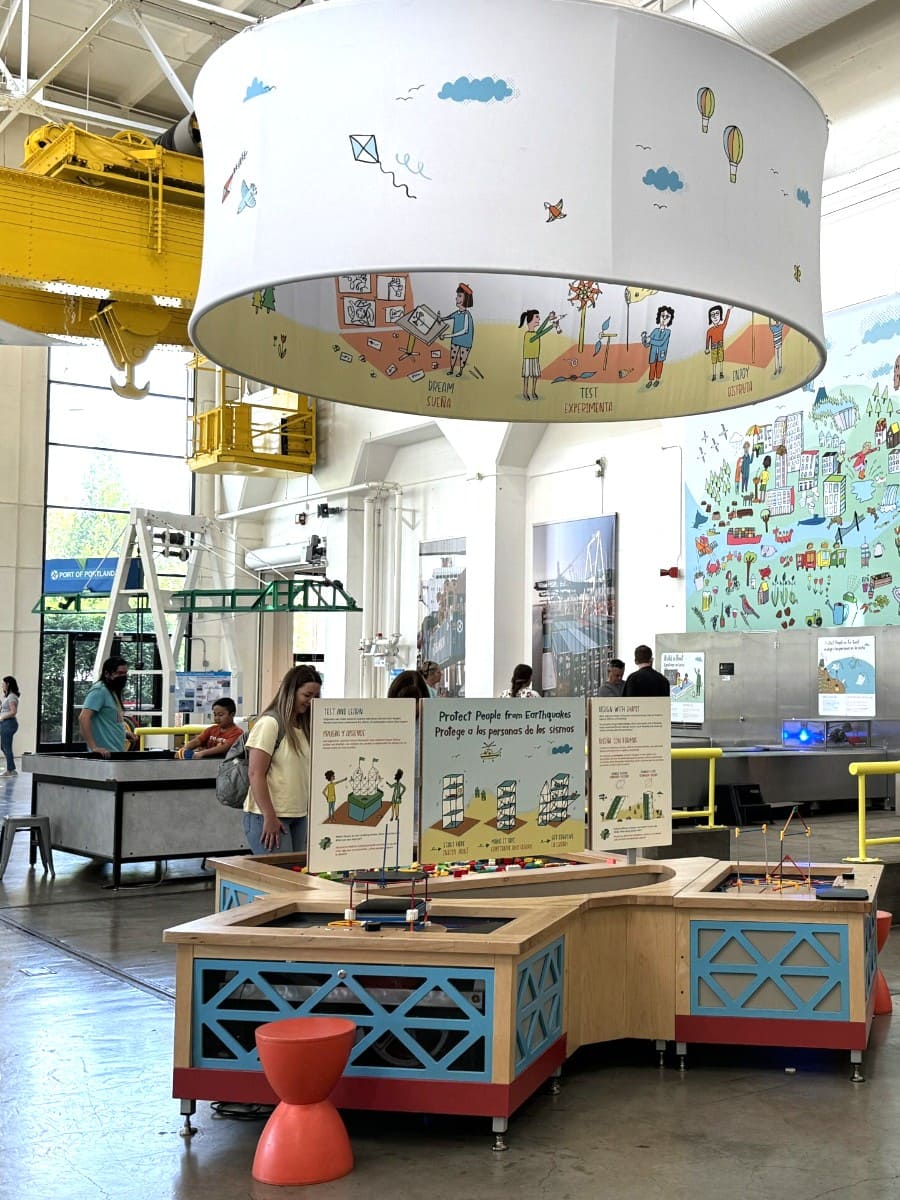 Inside of OMSI, Portland