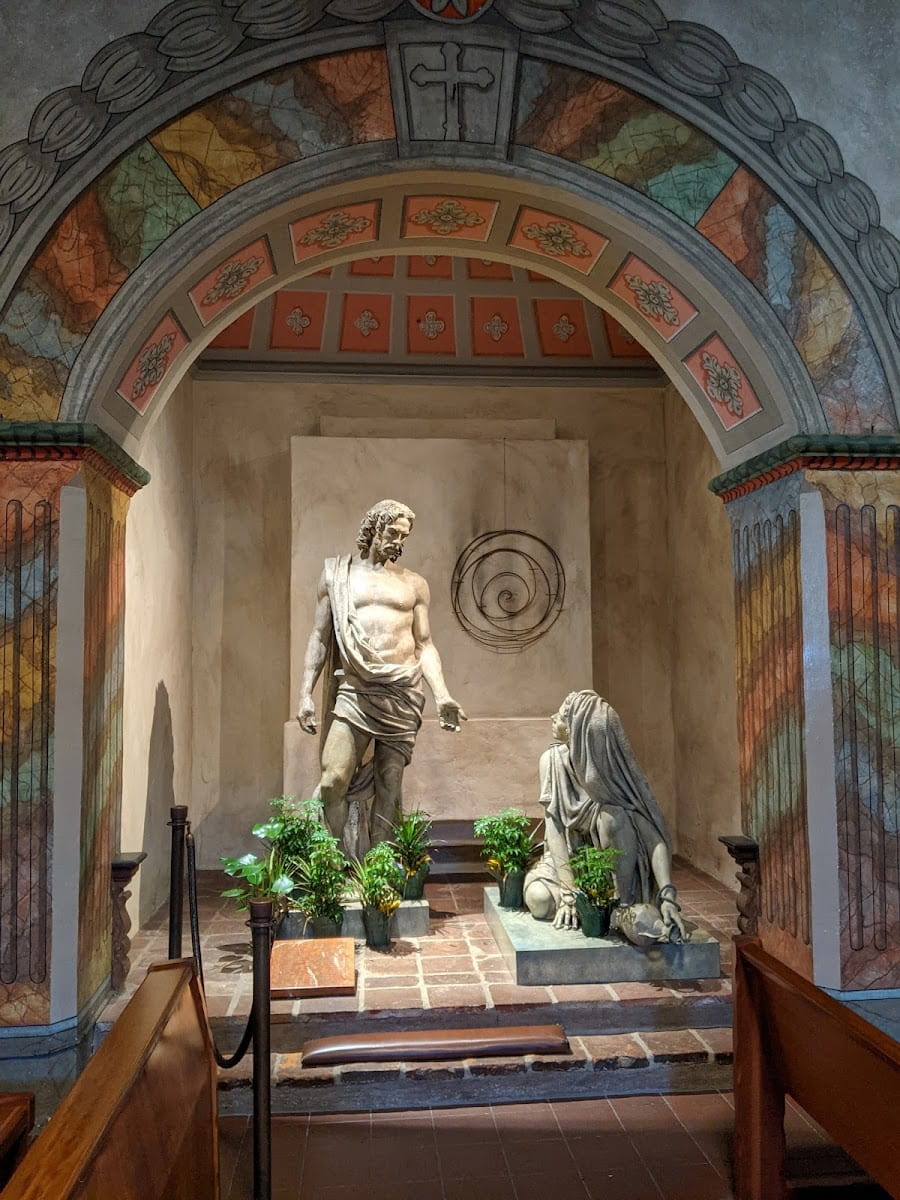 Inside of Old Mission Santa Barbara, Santa Barbara