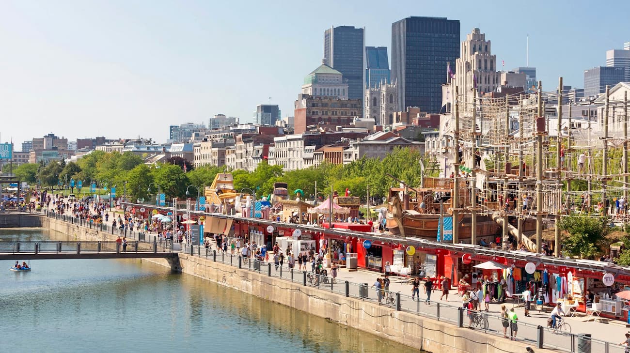 Old Port Promenade Montreal