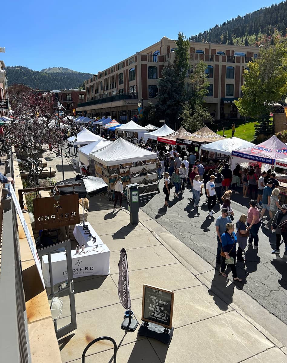 Park Silly Sunday Market, Utah