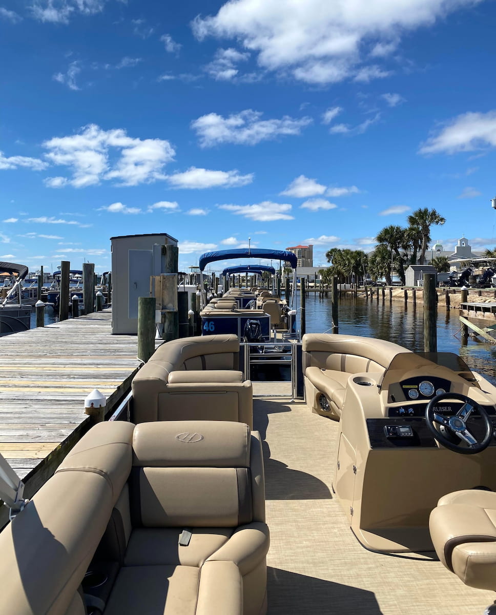 Pontoon Boat Rentals, Destin