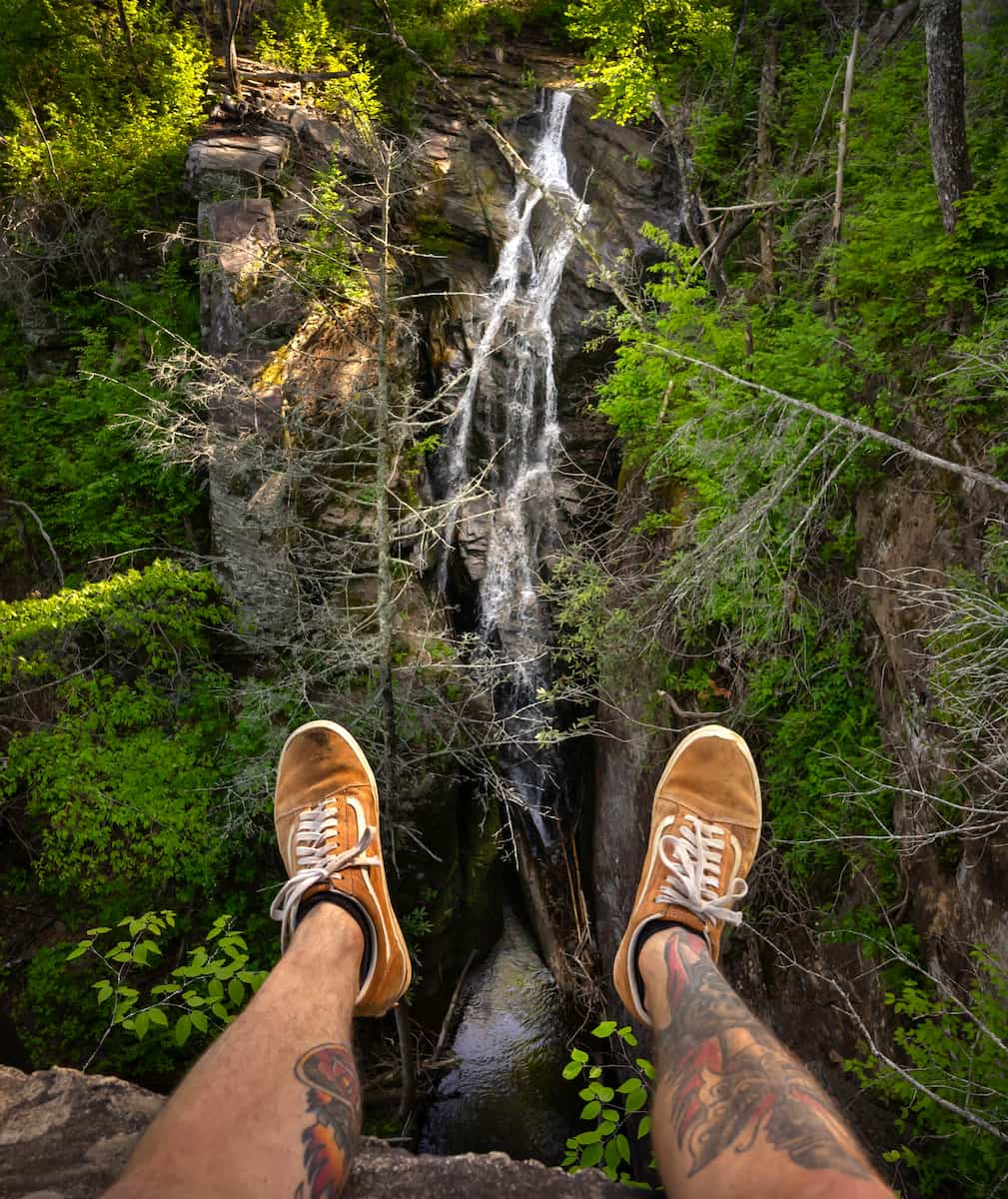 Raven Cliffs Trailhead, Helen