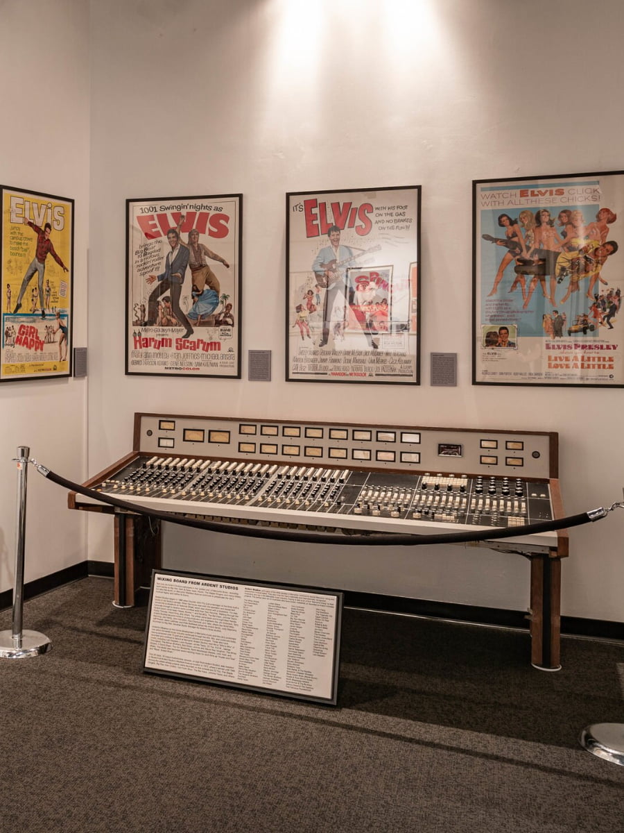 Inside of Rock 'n' Soul Museum, Tennessee