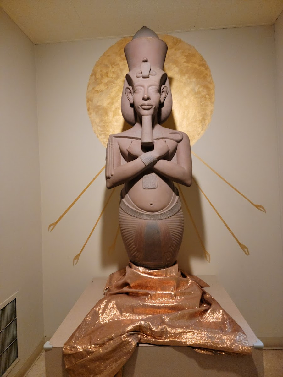 Inside of Rosicrucian Egyptian Museum, San Jose, USA