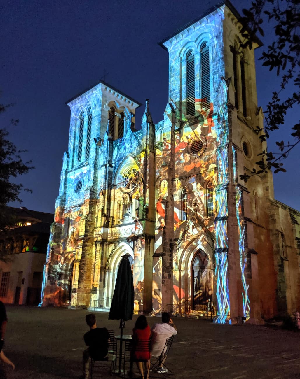 San Fernando Cathedral Light Show, San Antonio