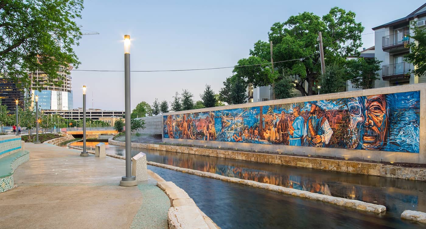 San Pedro Creek Culture Park San Antonio