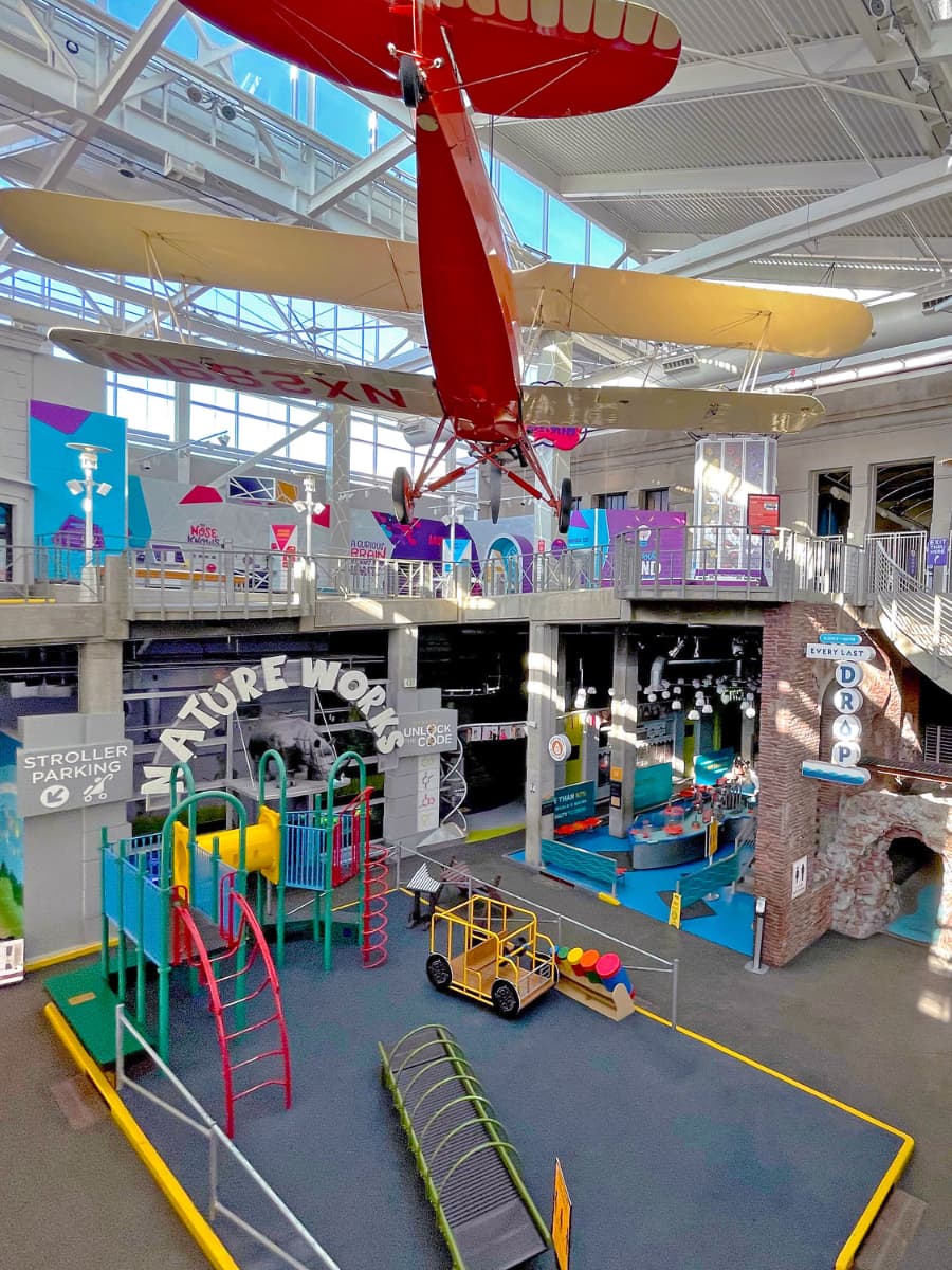 Inside of Science City at Union Station, Kansas City