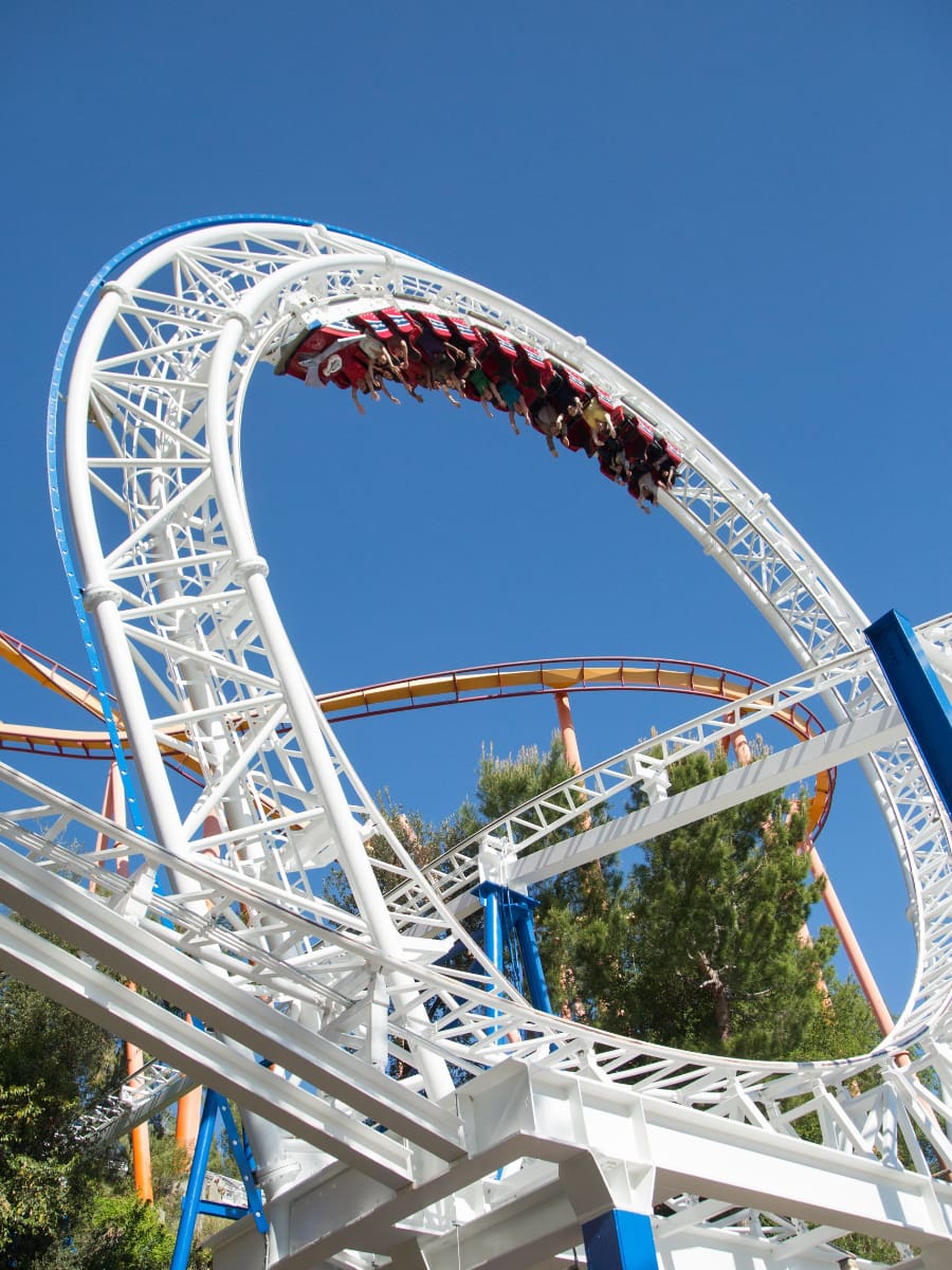 Six Flags Magic Mountain, California