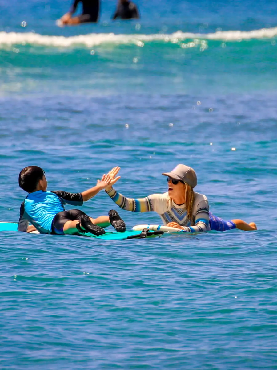 Surfing Lessons for Kids, Maui