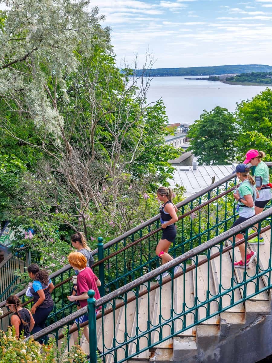The Défi Escaliers Quebec, Quebec City