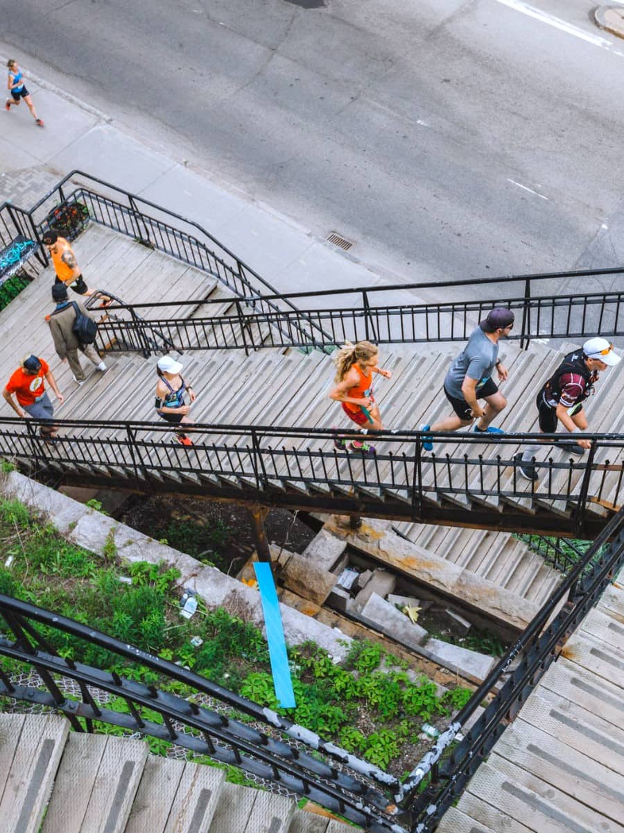 The Défi Escaliers Quebec, Quebec City