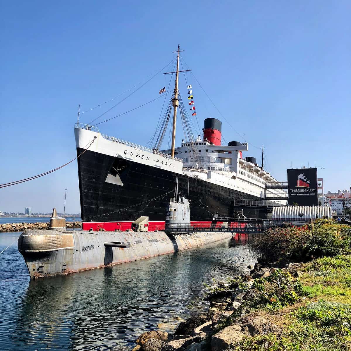 The Historic Ocean Liner, Long Beach