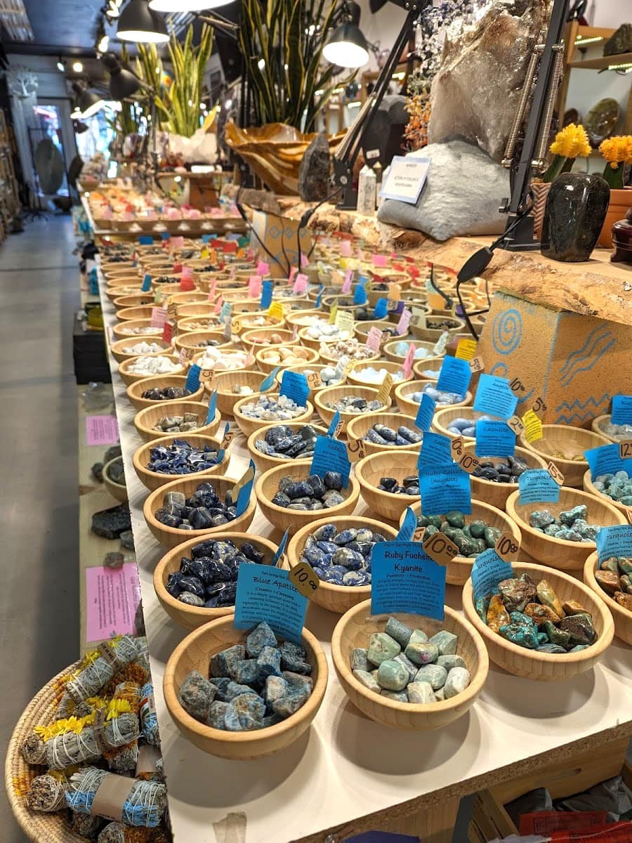 Inside of The Rock Shop, Palm Springs