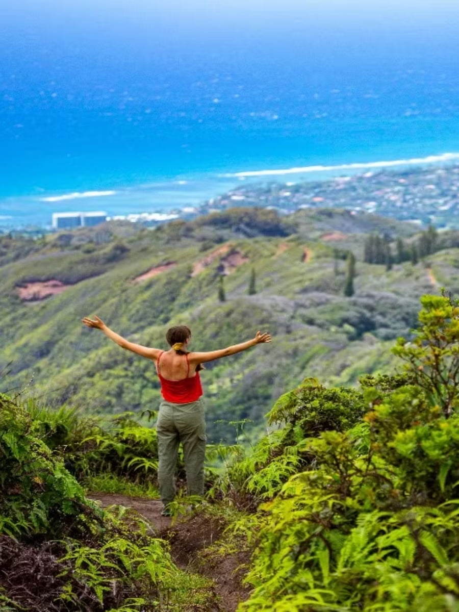The Waihee Ridge Trail, Maui