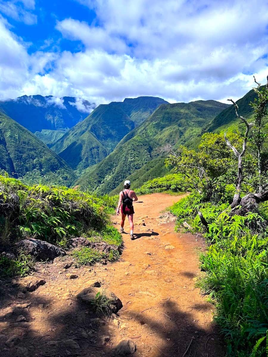 The Waihee Ridge Trail, Maui