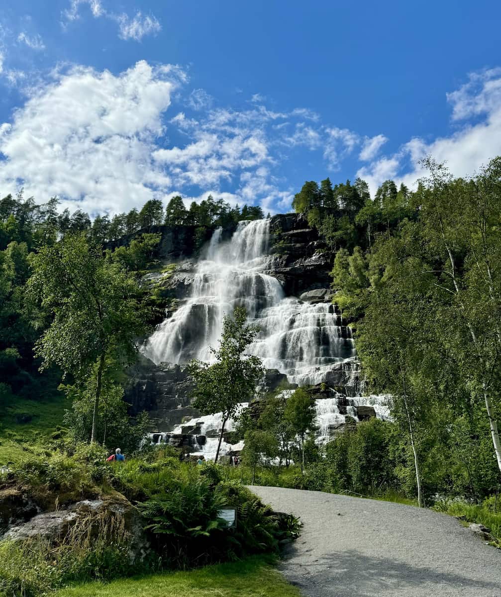 Tvindefossen Waterfall, Voss