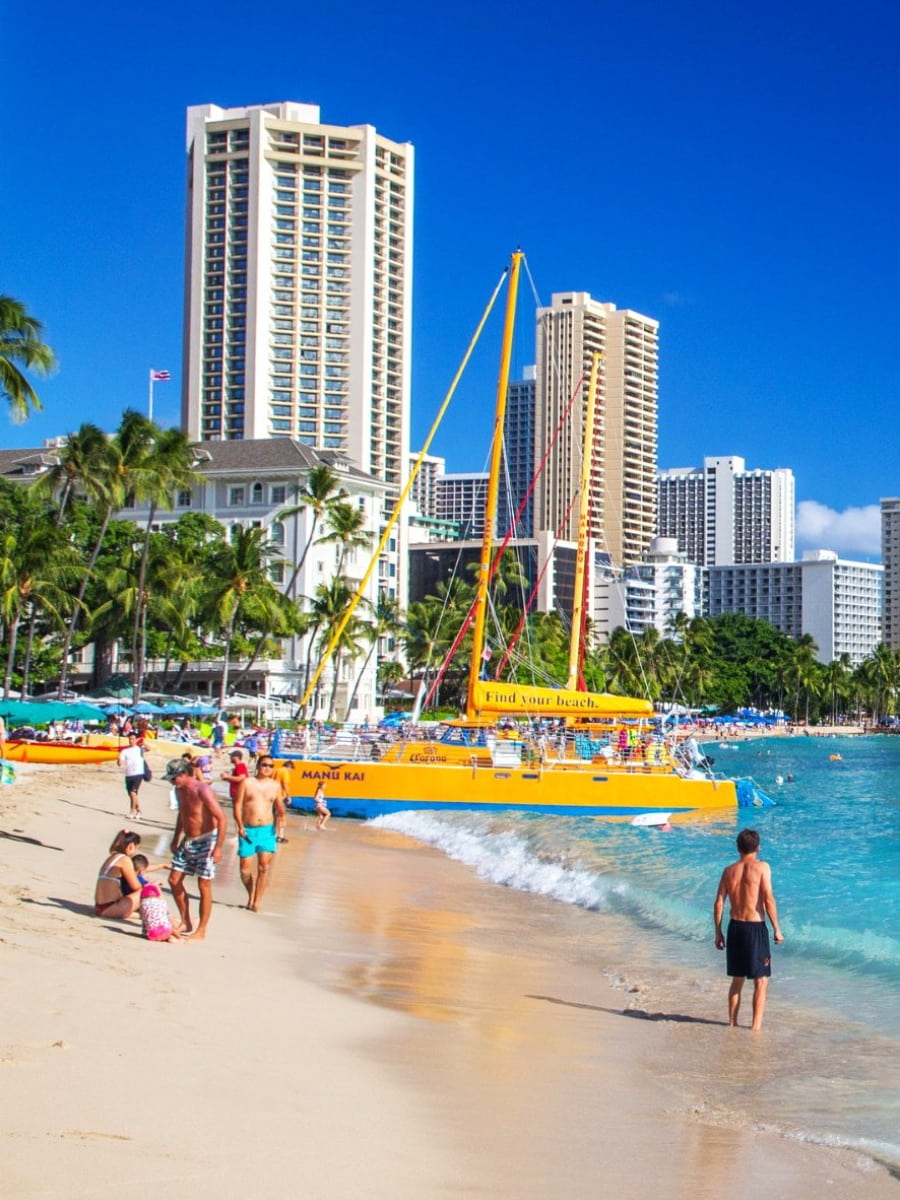 Waikiki Beach, Hawaii