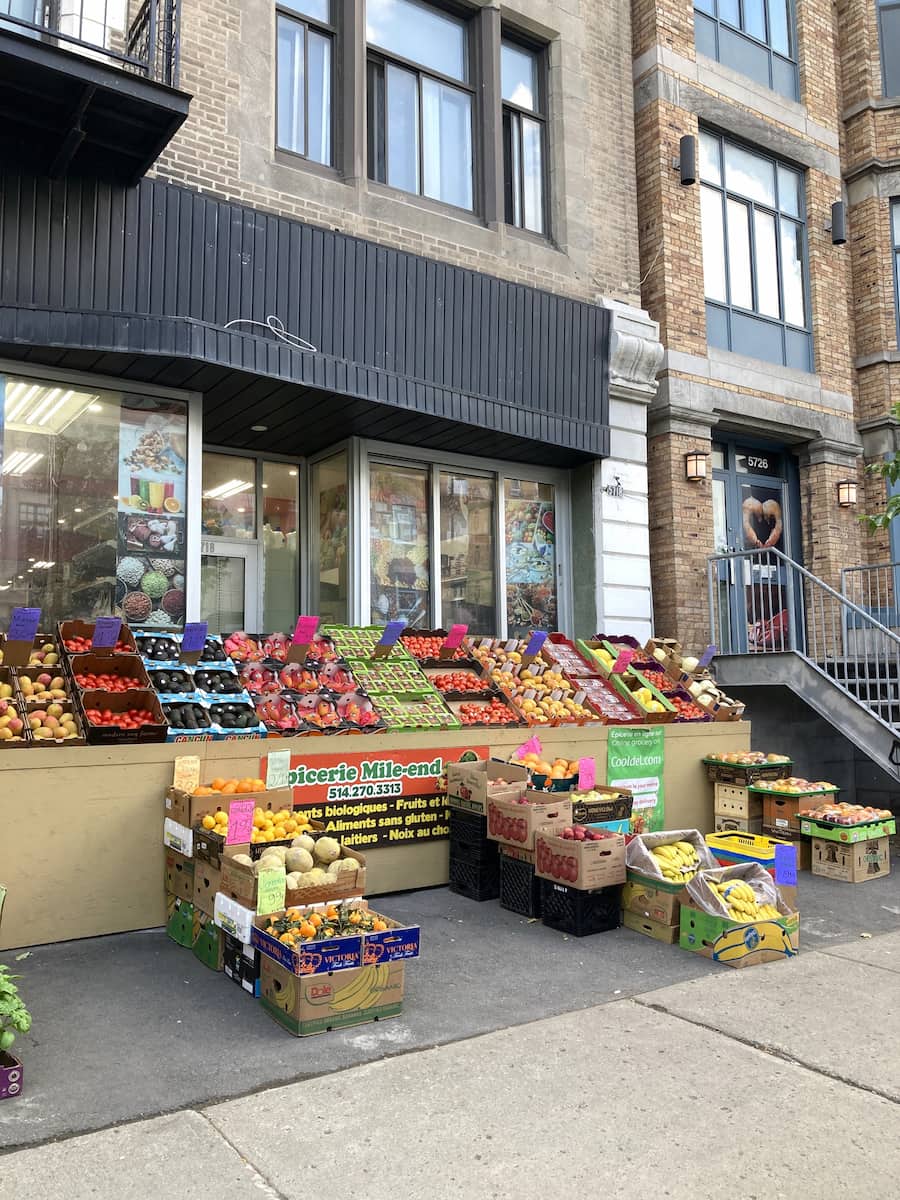 Window Shopping in Mile End Montreal
