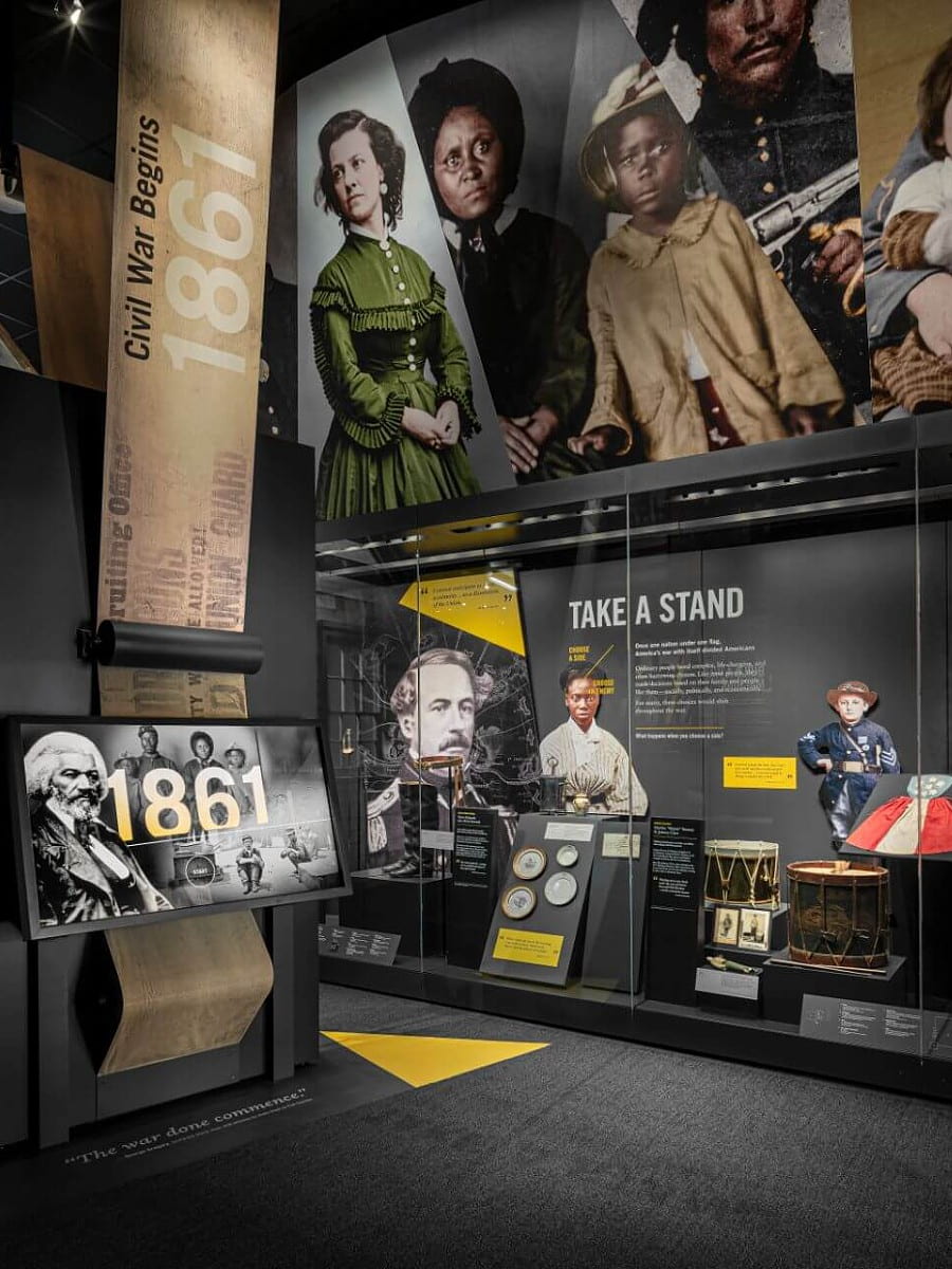 Inside of American Civil War Museum, Richmond, VA