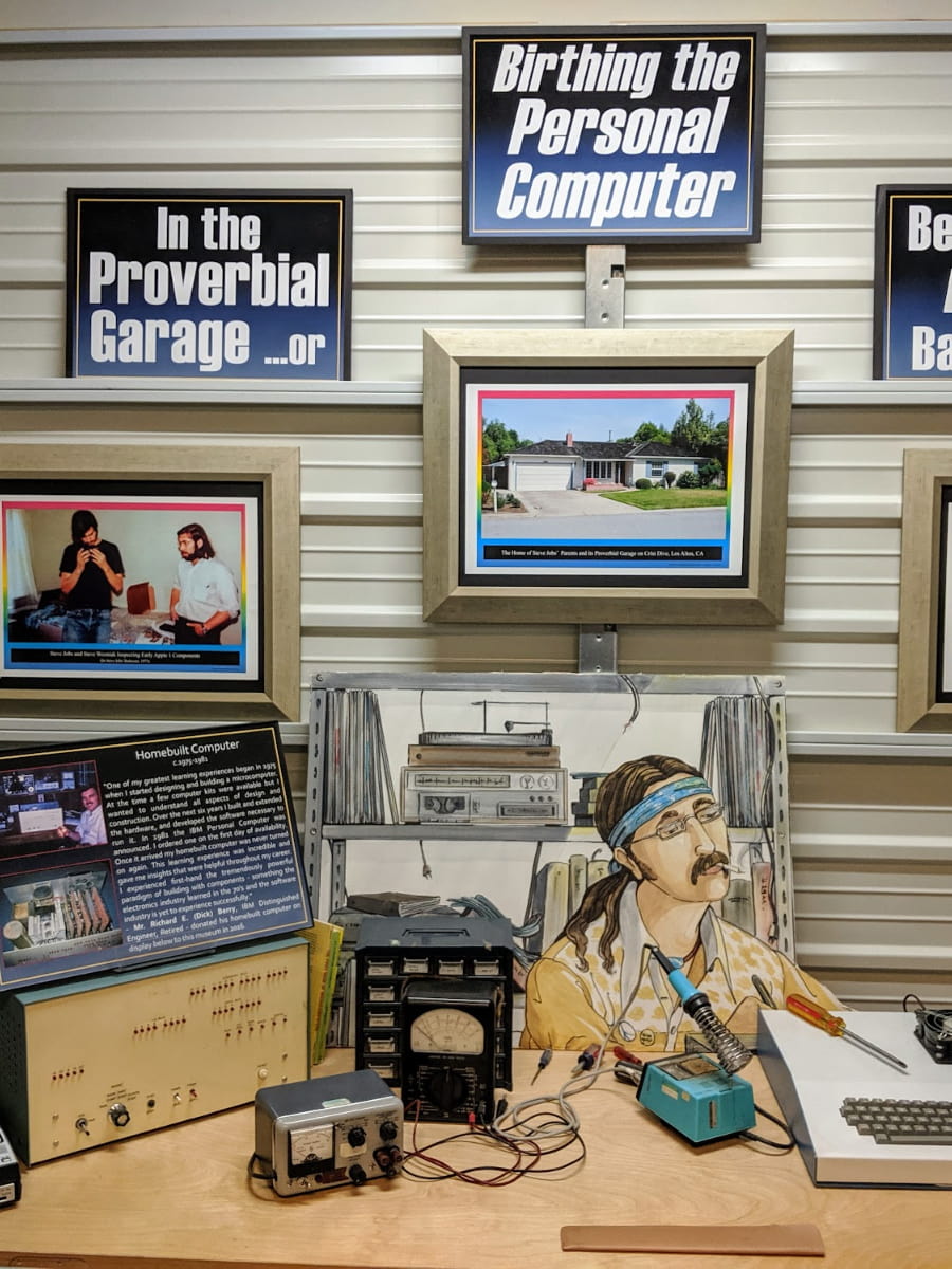 Inside of American Computer & Robotics Museum, Bozeman, Montana