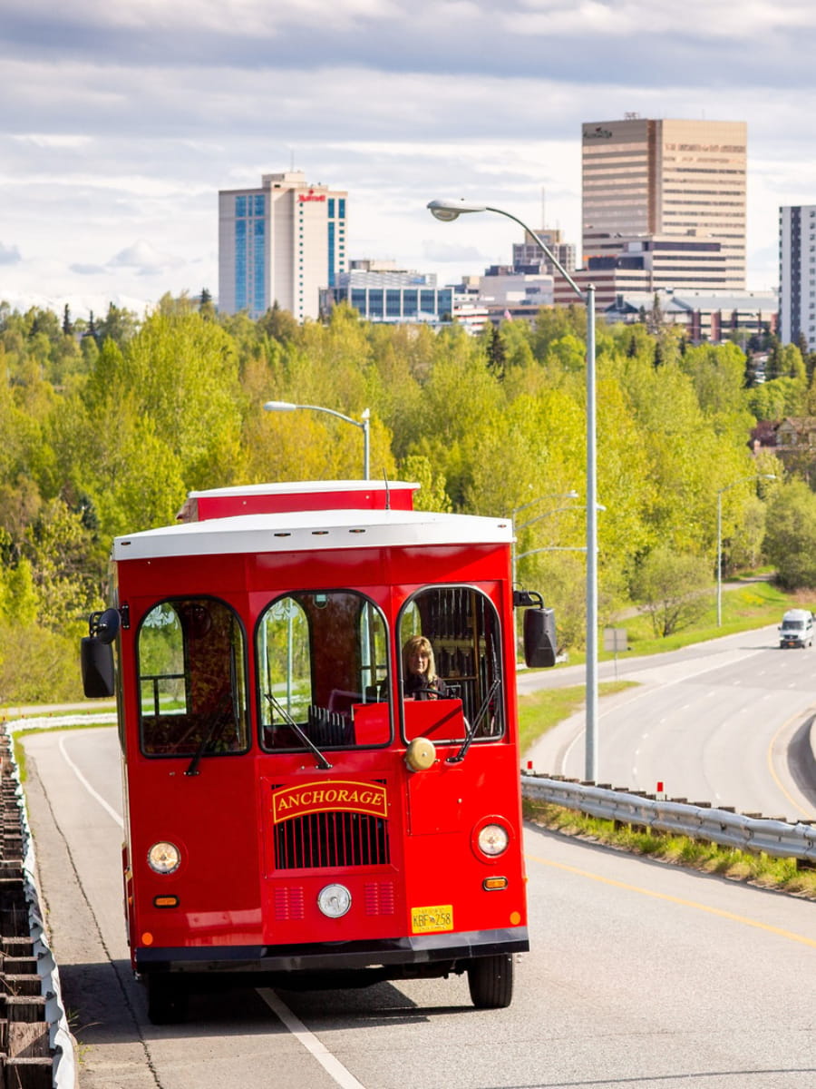 Anchorage Trolley Tour, Anchorage