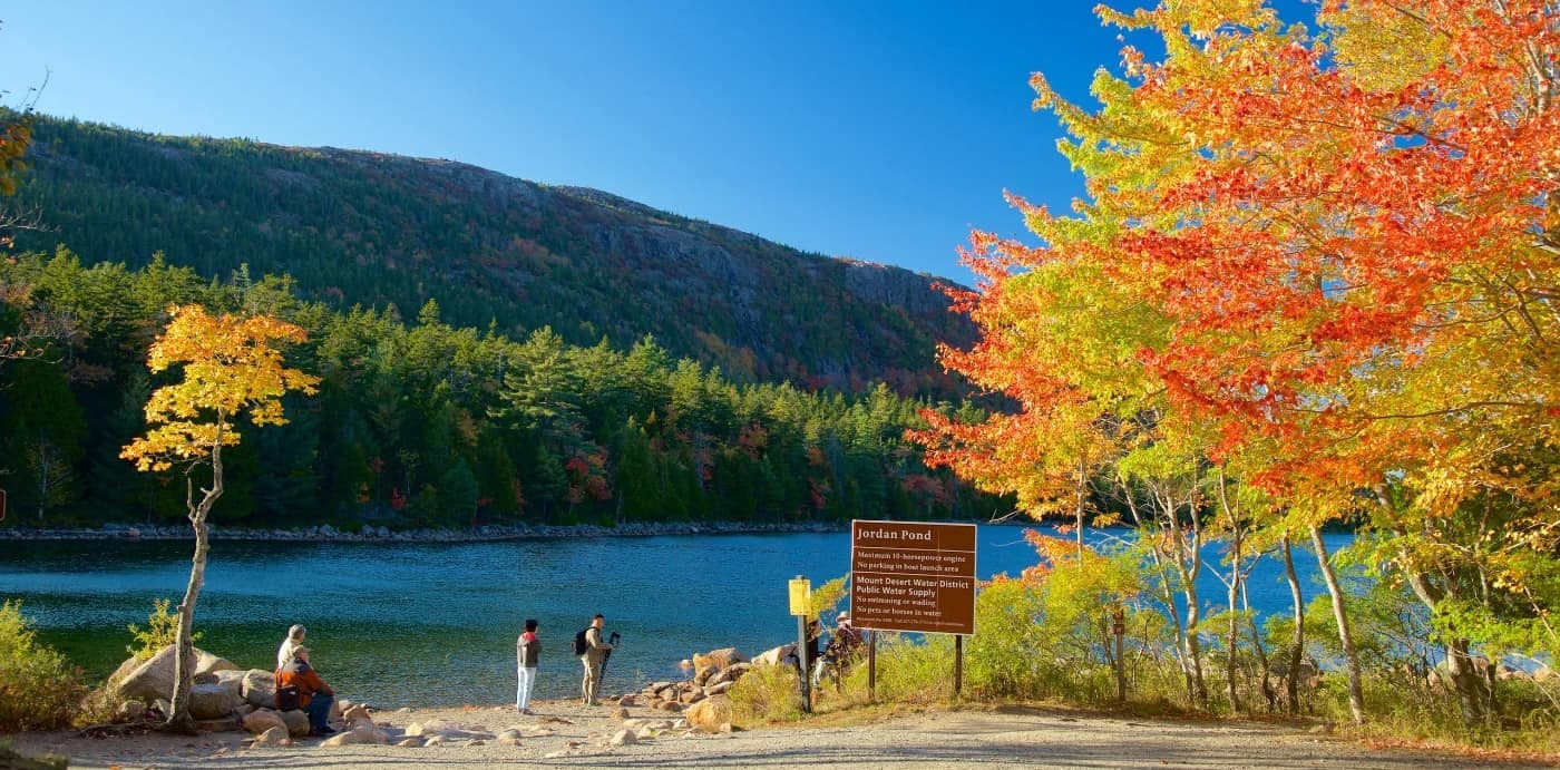 Autumn Colors, Bar Harbor, Maine